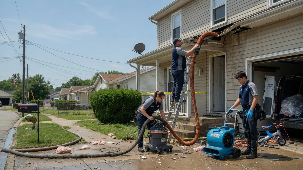 Water Damage Restoration in Tarrs, PA near me